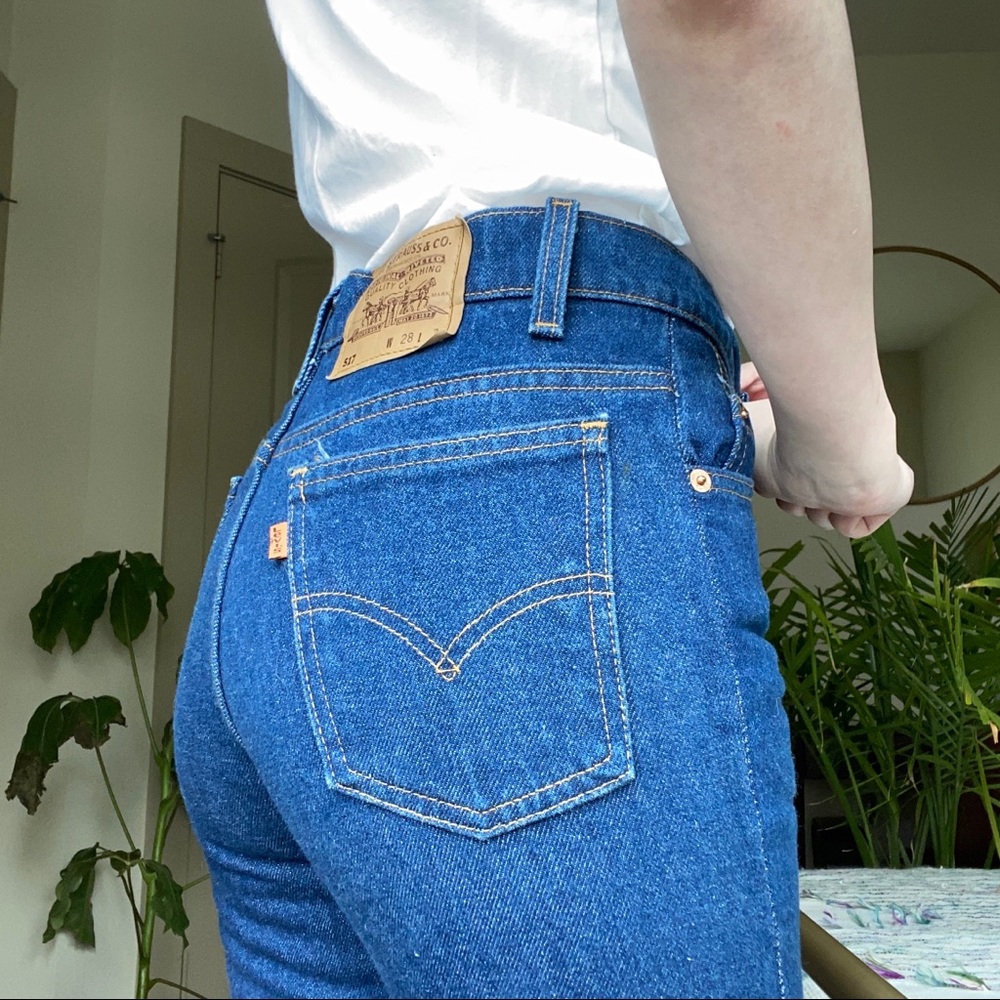 RARE Orange Tab Levi’s 517